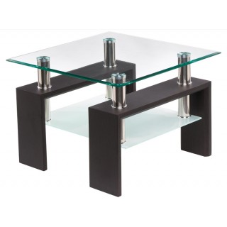 Стол журнальный СТ-13G BLACK (60х60)